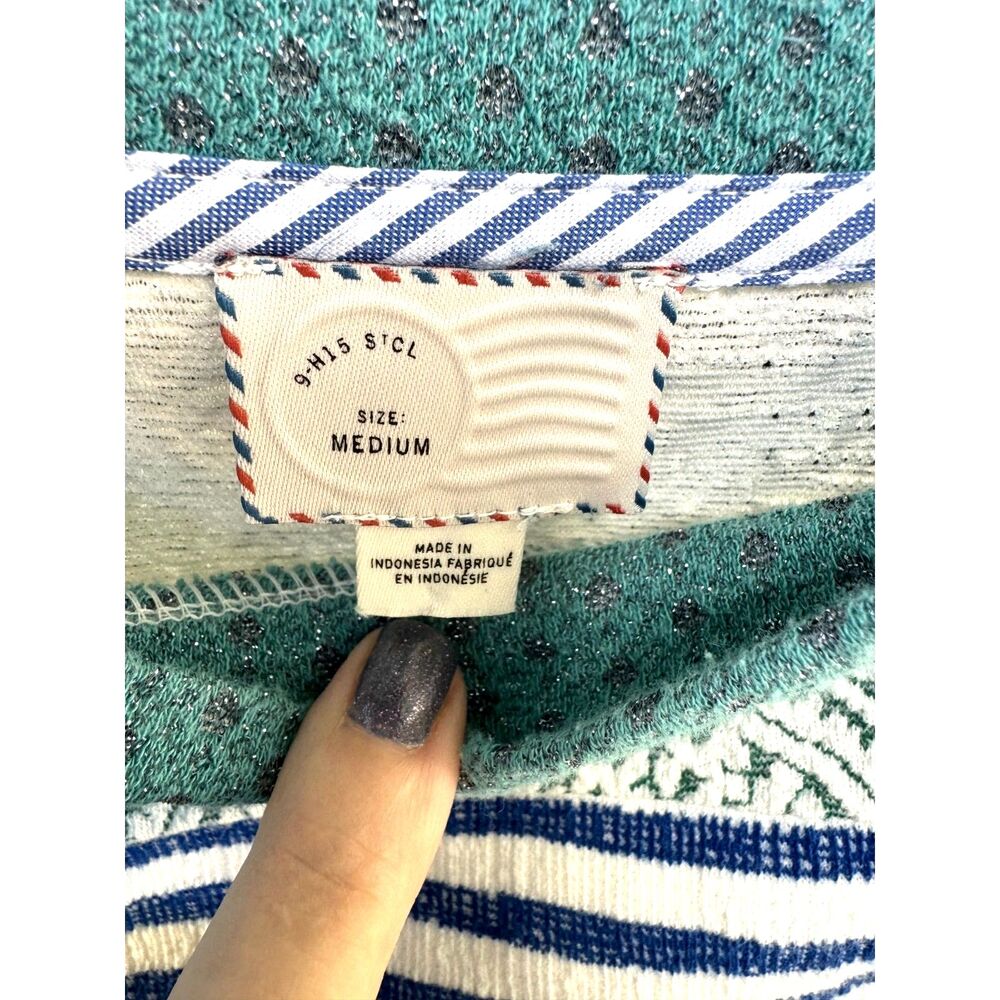 Anthro Postmark Latitudes Patchwork Cotton Blend … - image 3